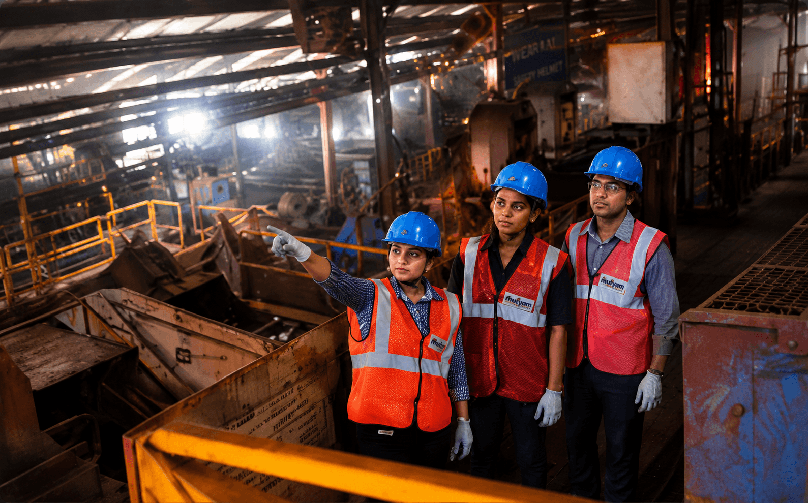 Mutyam Steel Engineers & Team